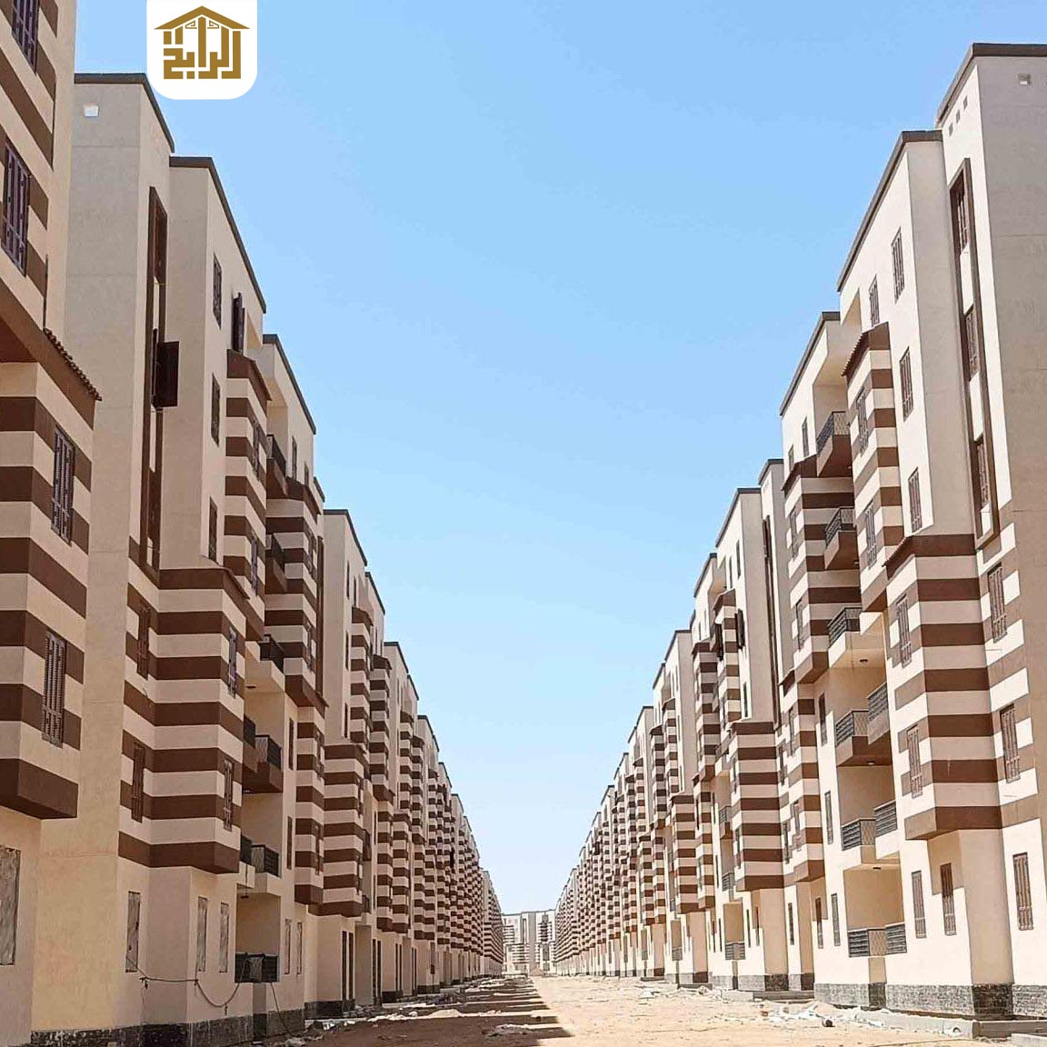 مساكن شهداء السويس نموذج الطابع الحديث بمحافظة السويس